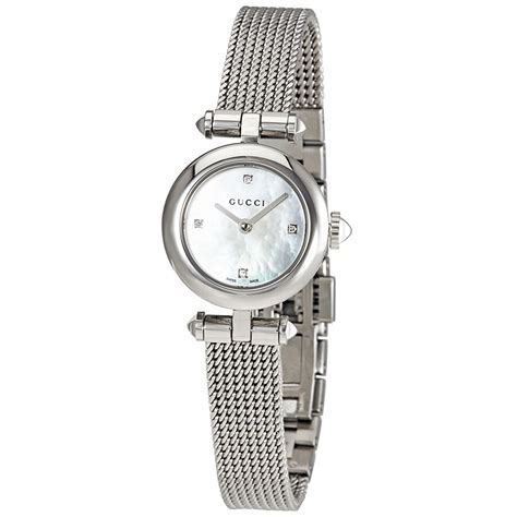 Ladies' Gucci Diamantissima Small Stainless Steel Watch 